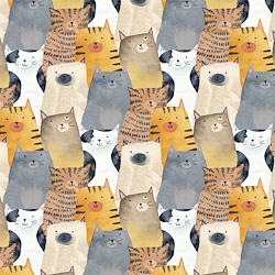 Orange - Cat Collage